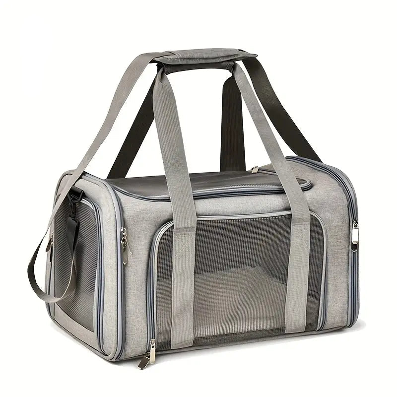 Pet Carrier Bag for Small Dogs and Cats – Breathable Travel Tote
